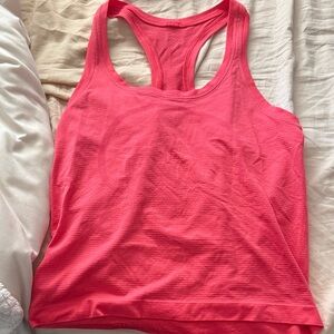 Lululemon Athletica Vibrant Pink Tank Top